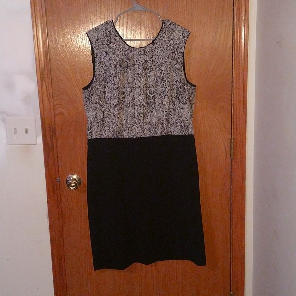 Loft Sleeveless Shift Dress Sz 18T